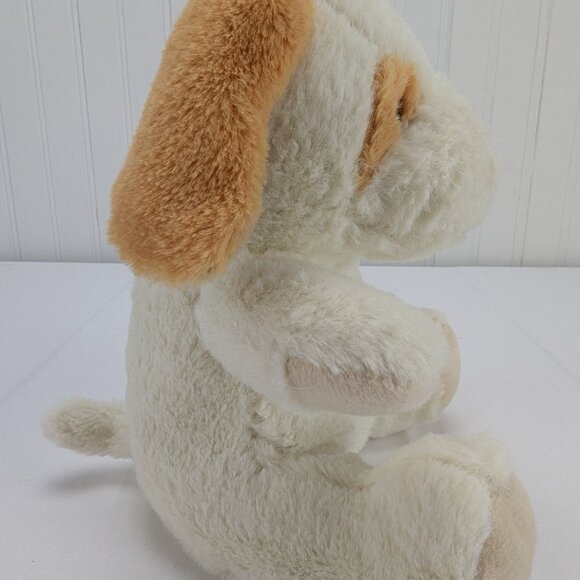 Curto Toy Cream Puppy Dog Plush 7" Stuffed Animal Security Friend Sewn Features - Picture 3 of 9
